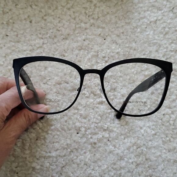 JIMMY CHOO Women's Square 53mm Optical Frame - Picture 11 of 14